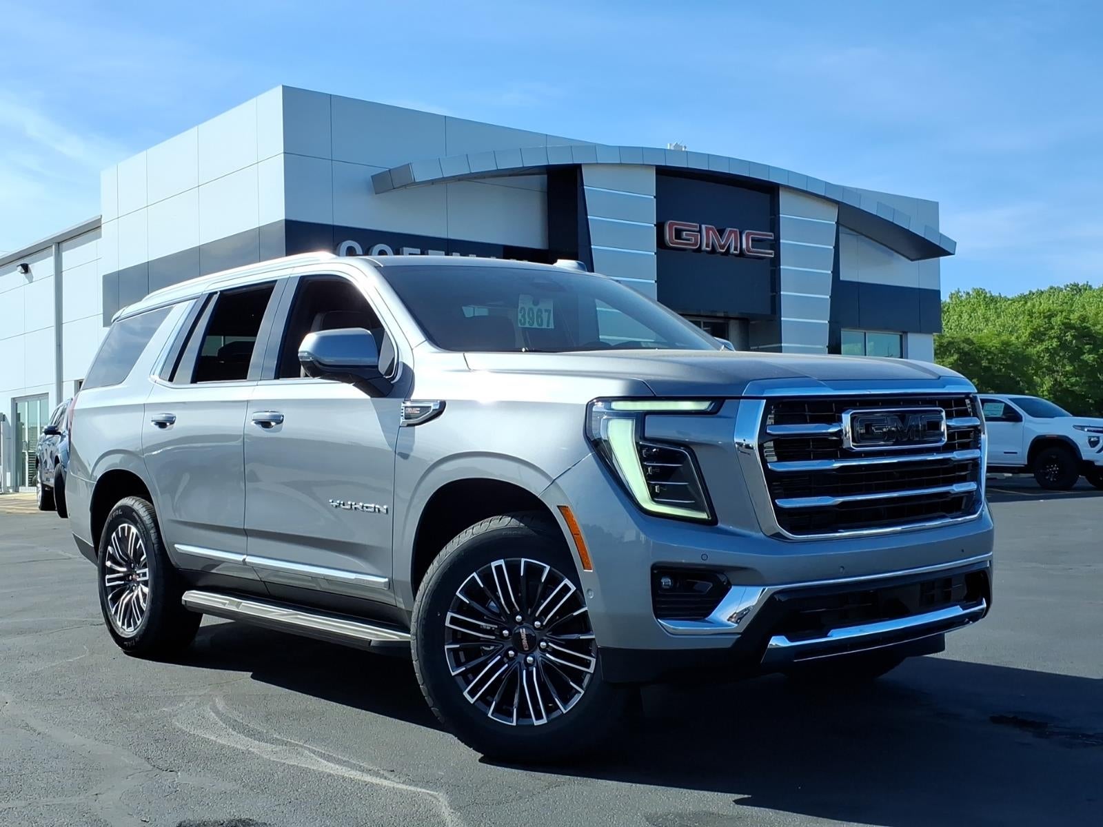 2026 GMC Yukon Elevation in Sterling Metallic — front three-quarter view
